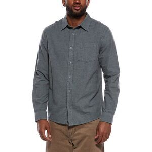 The Normal Brand Mens  Fairbanks Brushed Chamois Button Front Shirt